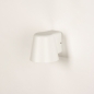 Foto 31436-6: met sensor buitenlamp in mat witte kleur voorzien van hoge IP54 waarde.
