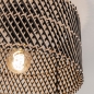 Foto 31471-6 niet_in_feed: Bamboe plafondlamp rond zwart met naturel 30cm E27