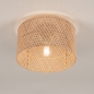Foto 31472-4: Bamboe plafondlamp rond naturel 30cm E27