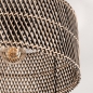 Foto 31473-7 niet_in_feed: Bamboe plafondlamp rond zwart met naturel 40cm E27