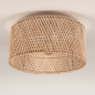 Foto 31474-1 niet_in_feed: Bamboe plafondlamp rond naturel 40cm E27