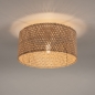 Foto 31474-2 niet_in_feed: Bamboe plafondlamp rond naturel 40cm E27