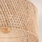 Foto 31474-7 detailfoto: Bamboe plafondlamp rond naturel 40cm E27