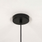 Foto 31529-12: Grote bamboe hanglamp in naturel met zwart E27