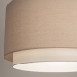 Foto 31557-10 niet_in_feed: Beige Japandi hanglamp met ronde kap van beige stof E27