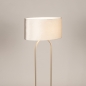 Foto 31589-4: Japandi vloerlamp in beige met velvet kap ovaal in beige