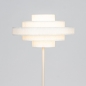 Foto 31624-14: Japandi vloerlamp in beige met sfeervolle kap van stof E27 