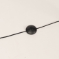 Foto 31643-8: Schwarze Stehleuchte mit luxuriösem schwarzem Schirm, E27