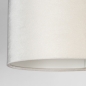 Foto 31656-7: Beige Wandleuchte mit Schwenkarm und Samtschirm, E27