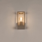 Foto 31754-3: Beige wandlamp voor buiten met schemersensor