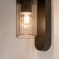 Foto 31756-9: Bruine wandlamp voor buiten met schemersensor