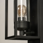 Foto 31771-7: Zwarte wandlamp voor buiten met schemersensor