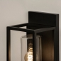Foto 31771-9: Zwarte wandlamp voor buiten met schemersensor