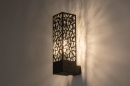 Foto 31772-2: Zwarte wandlamp voor buiten met schemersensor