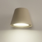 Foto 31779-2: Beige wandlamp voor buiten met schemersensor
