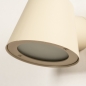 Foto 31779-7: Beige wandlamp voor buiten met schemersensor