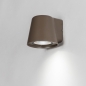 Foto 31781-5: Bruine wandlamp voor buiten met schemersensor