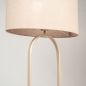 Foto 31788-3: Japandi vloerlamp met ovale kap in beige