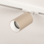 Foto 31814-13: Luxe spanningsrail basisset in het beige met vier spots, zelf samen te stellen