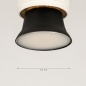 Foto 342-2: Kleine LED-Lichtquelle, die Sie einfach mit dem vorhandenen Schalter in drei Stufen dimmen können; 400lm/200lm/60lm.