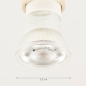 Foto 347-1: Mini GU10 led lamp met drie standen, dimbaar met schakelaar