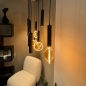 Foto 348-7: Decoratieve Amber LED Lamp – 4W | Sfeervol Warm Licht & Modern Design