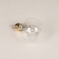 Foto 358-3: Dimmbare LED Globe Klarglas; E27 4W 400lm 2700K.