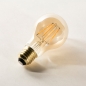 Foto 415-4: Led filament lamp dimbaar in 3 stappen 2200 kelvin 