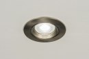 Recessed spotlight 64473: modern, stainless steel, metal, round #13