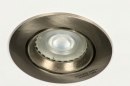 Recessed spotlight 64473: modern, stainless steel, metal, round #19