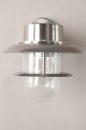 Wall lamp 70060: modern, contemporary classical, glass, clear glass #3