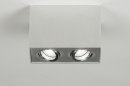 Spot 70166: modern, aluminium, geschuurd aluminium, metaal #3