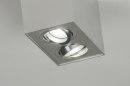 Spot 70166: modern, aluminium, geschuurd aluminium, metaal #4