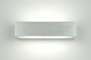 Wandlamp 70186: modern, aluminium, geschuurd aluminium, metaal #2