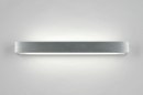 Wandlamp 70187: design, modern, aluminium, geschuurd aluminium #3