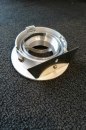 Foto 70189-11: Ausrichtbarer, runder Einbaustrahler aus Aluminium.