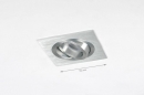 Spot encastrable 70191: design, moderne, aluminium, aluminium #17