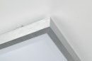 Deckenleuchte 70671: modern, Aluminium, gebuerstetes Aluminium, Kunststoff #5