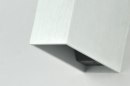 Foto 70978-11 niet_in_feed: Langwerpige Up-Down wandlamp van aluminium