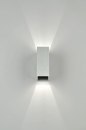 Foto 70978-6: Langwerpige Up-Down wandlamp van aluminium