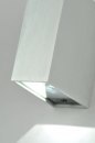 Foto 70979-10: Moderne Wandleuchte aus gebürstetem Aluminium und CREE LED-Beleuchtung