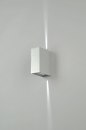 Wandlamp 70979: design, modern, geschuurd aluminium, metaal #3