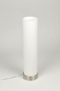 Tafellamp 71080: modern, eigentijds klassiek, glas, wit opaalglas #3