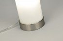 Tafellamp 71080: modern, eigentijds klassiek, glas, wit opaalglas #6