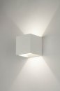 Wandlamp 71350: landelijk, modern, keramiek, wit #1
