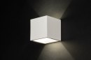 Wandlamp 71350: landelijk, modern, keramiek, wit #4