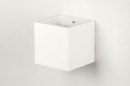 Wandlamp 71350: landelijk, modern, keramiek, wit #6