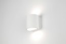 Wandlamp 71351: landelijk, modern, keramiek, wit #1