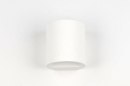 Wandlamp 71351: landelijk, modern, keramiek, wit #6