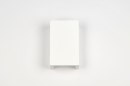 Wandlamp 71352: landelijk, modern, keramiek, wit #4